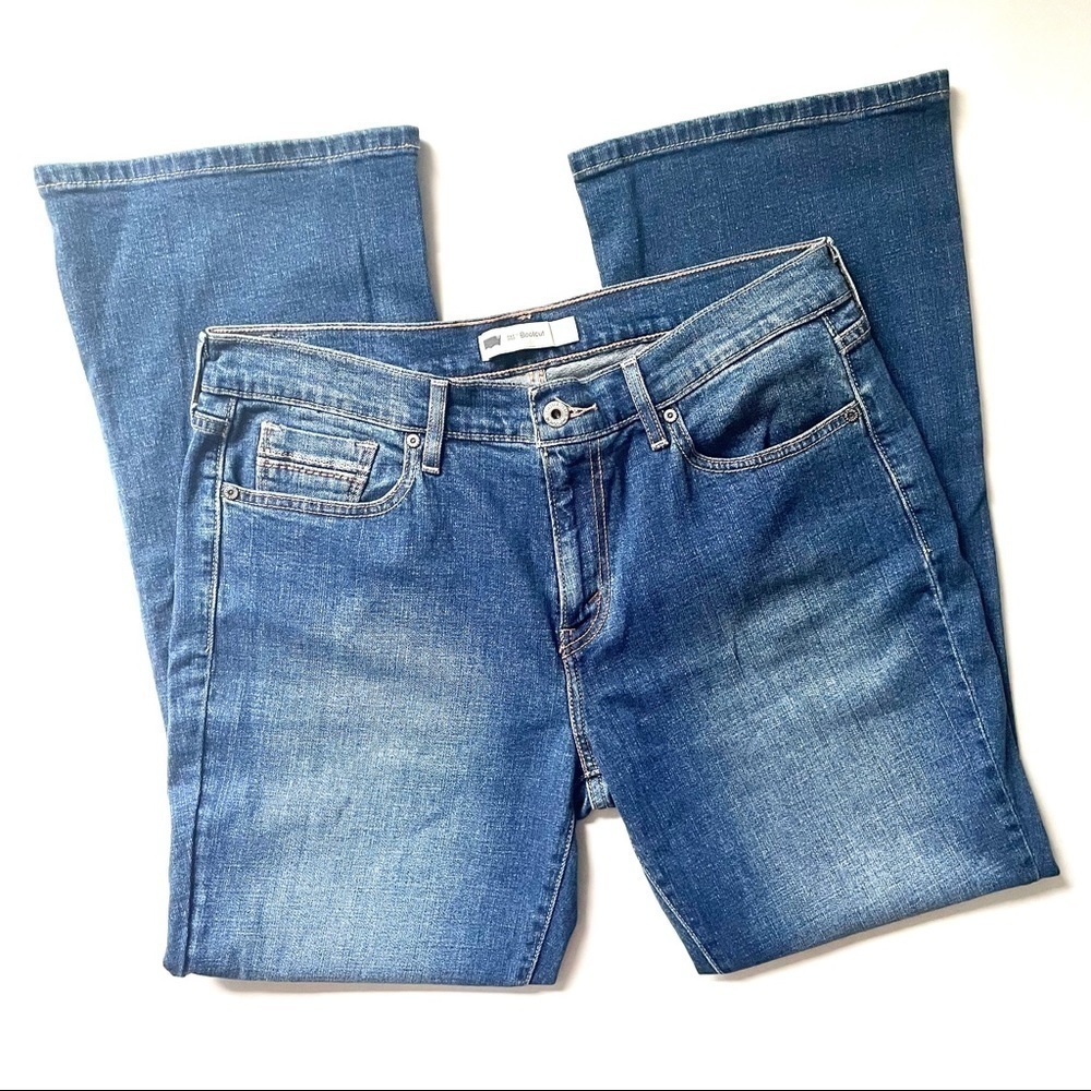 Levi’s 515 Bootcut Jeans 12S Medium Wash Denim 12 Short Boot Cut
